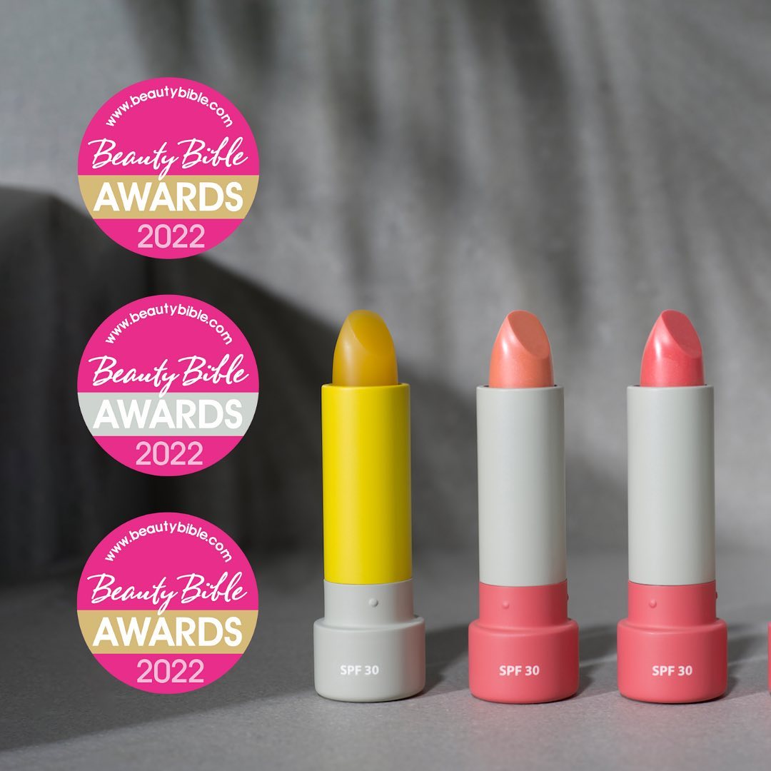 Absolutely delighted and thrilled to announce our Multi- Active UVA|UVB SPF30 Lip Balm has won THREE Beauty Bible Awards, in 3 different categories.⁠
⁠
💋🥇Naked Flora, awarded GOLD in best LIP BALM - SPF⁠
⁠
💋🥇Nude Flora, awarded GOLD in LIP TREATMENT ⁠
⁠
💋🥈Mountain Rose, awarded SILVER in best LIP BALM -TINTED⁠
⁠
Such lovely feedback too which we will be sharing shortly! ⁠
⁠
Lips are so often missed out of the UV safety and pro-ageing conversations and we are so grateful to the Beauty Bible team and testers in helping to raise awareness of a topic so close to our hearts!⁠
⁠
#beautybibleawards2022 #beautybibleofficial #lips #SPF #lipbalm #spfeveryday #goldawardwinning #beautyawards #lipbalm #liptreatment #tintedlipbalm #lipfiller #lipfillerlondon #lipfillermanchester #uvprotection